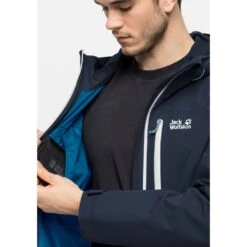 Jack Wolfskin Regenjacke »EAGLE PEAK JACKET M«, Mit Kapuze -Jack Wolfskin 04ea042e370a592161fc72827d3caff7