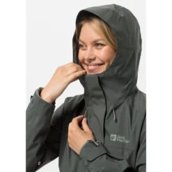 Jack Wolfskin Outdoorjacke »KAMMWEG 2L JKT W«, Mit Kapuze -Jack Wolfskin 067740b077935cb58c205b32d0316c27