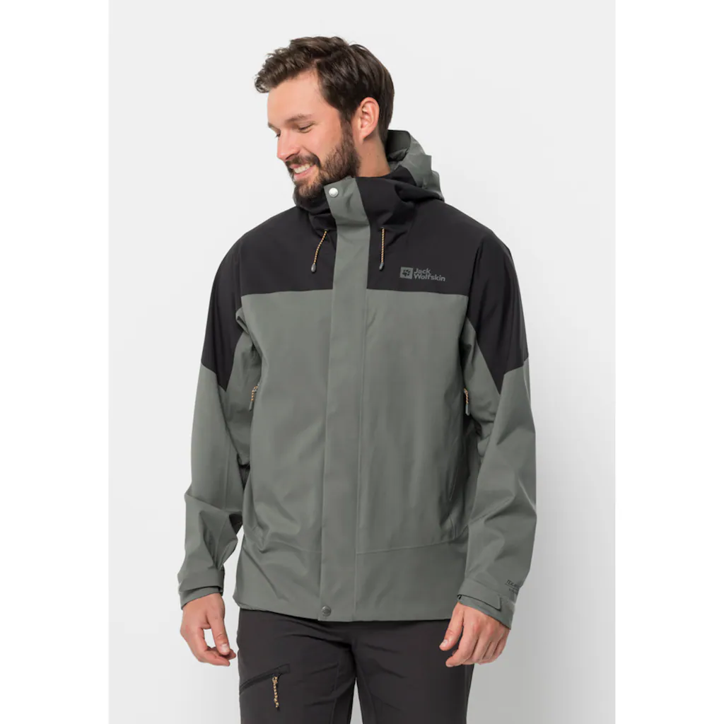 Jack Wolfskin Trekkingjacke »KAMMWEG 2L JKT M«, Mit Kapuze 3 Jack Wolfskin Trekkingjacke »KAMMWEG 2L JKT M«, Mit Kapuze