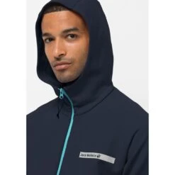 Jack Wolfskin Kapuzenfleecejacke »STARBOARD JACKET M«, Mit Kapuze -Jack Wolfskin 09be65ac40c8d27e57266c7c9c647d4a