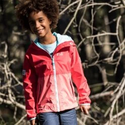 Jack Wolfskin Regenjacke Rainy (wind- Und Wasserdicht) Rot Jugendliche -Jack Wolfskin 1604815 2058 9 4 rainy days kids tulip red 820x820 1