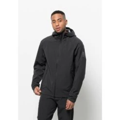 Jack Wolfskin Outdoorjacke »BIKE COMMUTE MONO JKT M«, Mit Kapuze