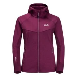 Jack Wolfskin Kapuzenfleecejacke »HYDRO GRID FLEECE W«, Mit Kapuze -Jack Wolfskin 25860b147aa5a68592a0685d77206884