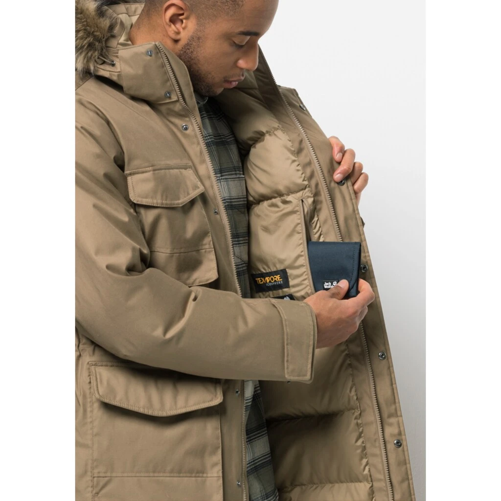 Jack Wolfskin Parka »WINTERFROST DOWN PARKA M«, Mit Kapuze 5 Jack Wolfskin Parka »WINTERFROST DOWN PARKA M«, Mit Kapuze – Bild 3