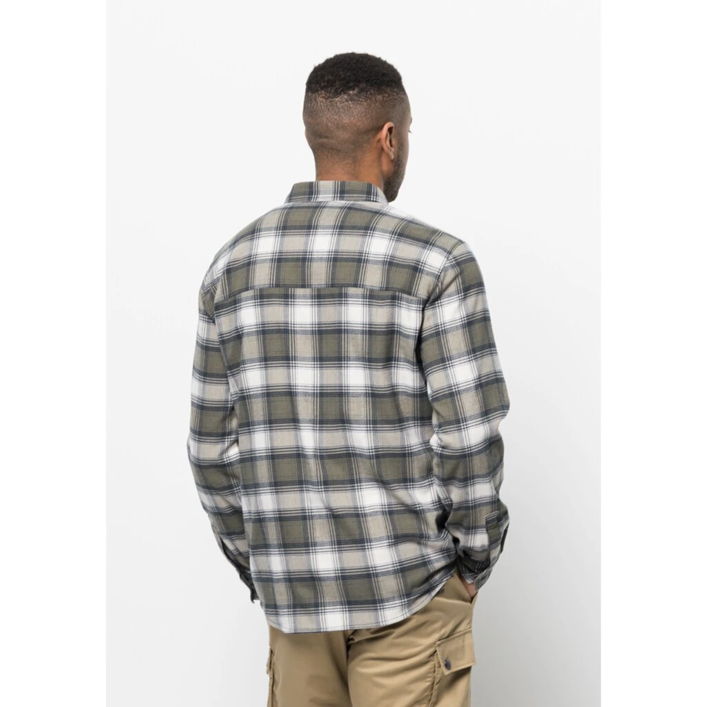 Jack Wolfskin Flanellhemd »WANDERWEG SHIRT M« 4 Jack Wolfskin Flanellhemd »WANDERWEG SHIRT M« – Bild 2