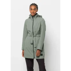 Jack Wolfskin Regenmantel »NORDEN PORT COAT W«