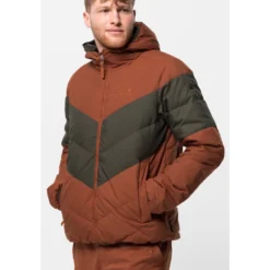 Jack Wolfskin Daunenjacke »BARROW BAY JACKET M«, Mit Kapuze