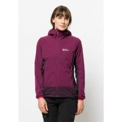 Jack Wolfskin Softshelljacke »EAGLE PEAK II HOODY W«, Mit Kapuze