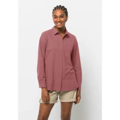 Jack Wolfskin Outdoorbluse »LIGHT WANDER LS SHIRT W«