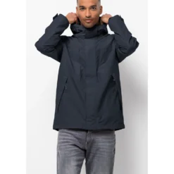 Jack Wolfskin Funktionsparka »BALDOCK JACKET M«, Mit Kapuze