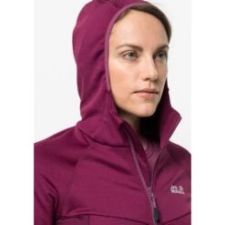 Jack Wolfskin Kapuzenfleecejacke »HYDRO GRID FLEECE W«, Mit Kapuze -Jack Wolfskin 5288e30f35540ead434f8851169c5704