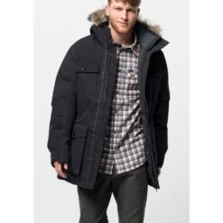Jack Wolfskin Daunenjacke »GLACIER BAY PARKA M«, Mit Kapuze