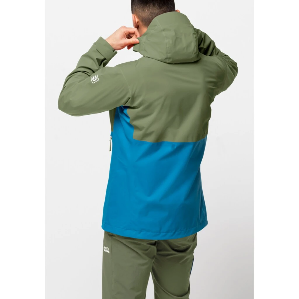 Jack Wolfskin Funktionsjacke »EAGLE PEAK JACKET M«, Mit Kapuze 4 Jack Wolfskin Funktionsjacke »EAGLE PEAK JACKET M«, Mit Kapuze – Bild 2