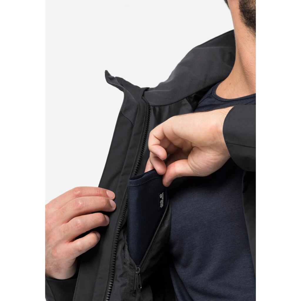 Jack Wolfskin Outdoorjacke »JASPER JKT MEN«, Mit Kapuze 8 Jack Wolfskin Outdoorjacke »JASPER JKT MEN«, Mit Kapuze – Bild 6