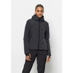 Jack Wolfskin Outdoorjacke »BIKE COMMUTE INS JKT W«, Mit Kapuze