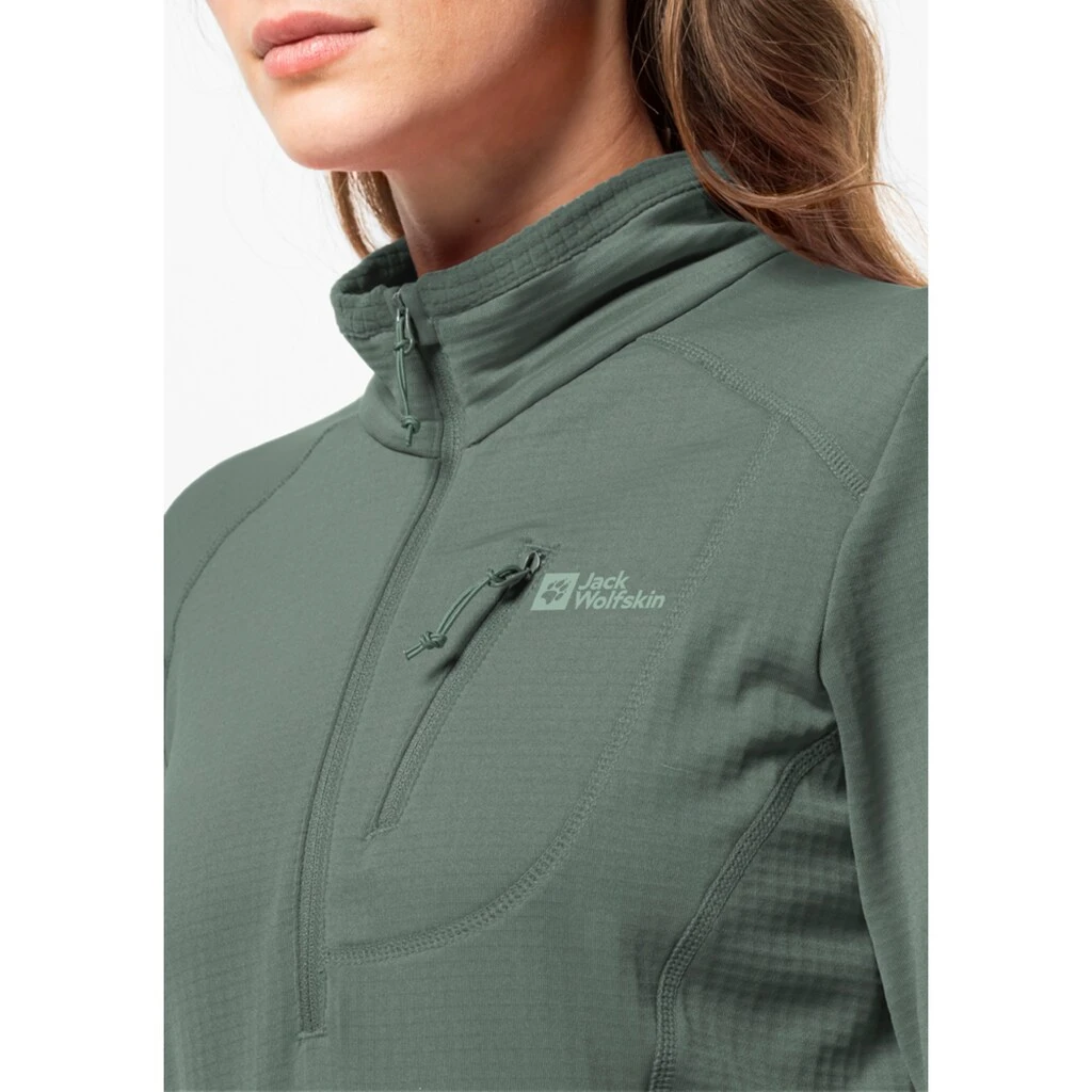 Jack Wolfskin Stehkragenpullover »KOLBENBERG HZ W« 5 Jack Wolfskin Stehkragenpullover »KOLBENBERG HZ W« – Bild 3