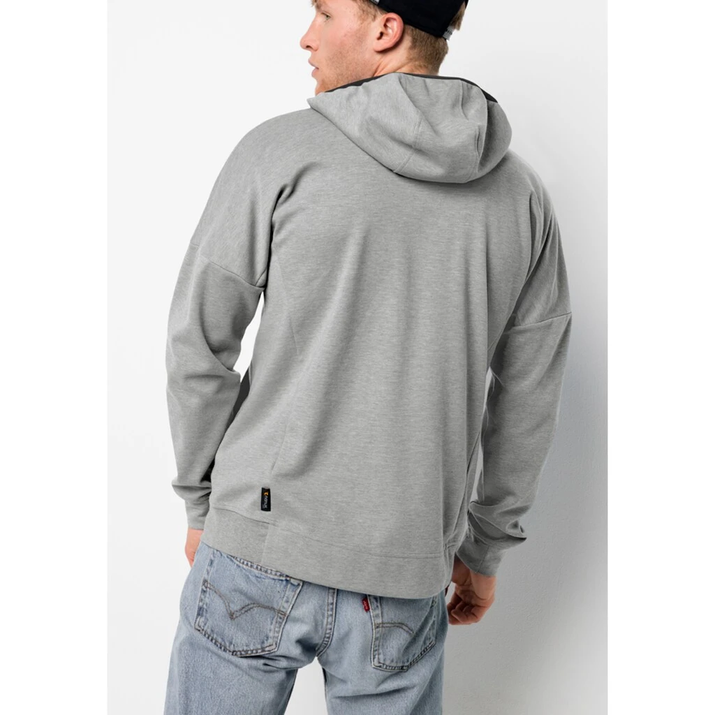 Jack Wolfskin Kapuzenfleecejacke »RIVERLAND HOODED JACKET M«, Mit Kapuze 4 Jack Wolfskin Kapuzenfleecejacke »RIVERLAND HOODED JACKET M«, Mit Kapuze – Bild 2