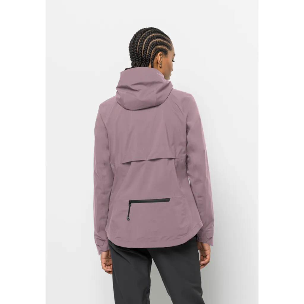 Jack Wolfskin Outdoorjacke »BIKE COMMUTE MONO JKT W«, Mit Kapuze 4 Jack Wolfskin Outdoorjacke »BIKE COMMUTE MONO JKT W«, Mit Kapuze – Bild 2