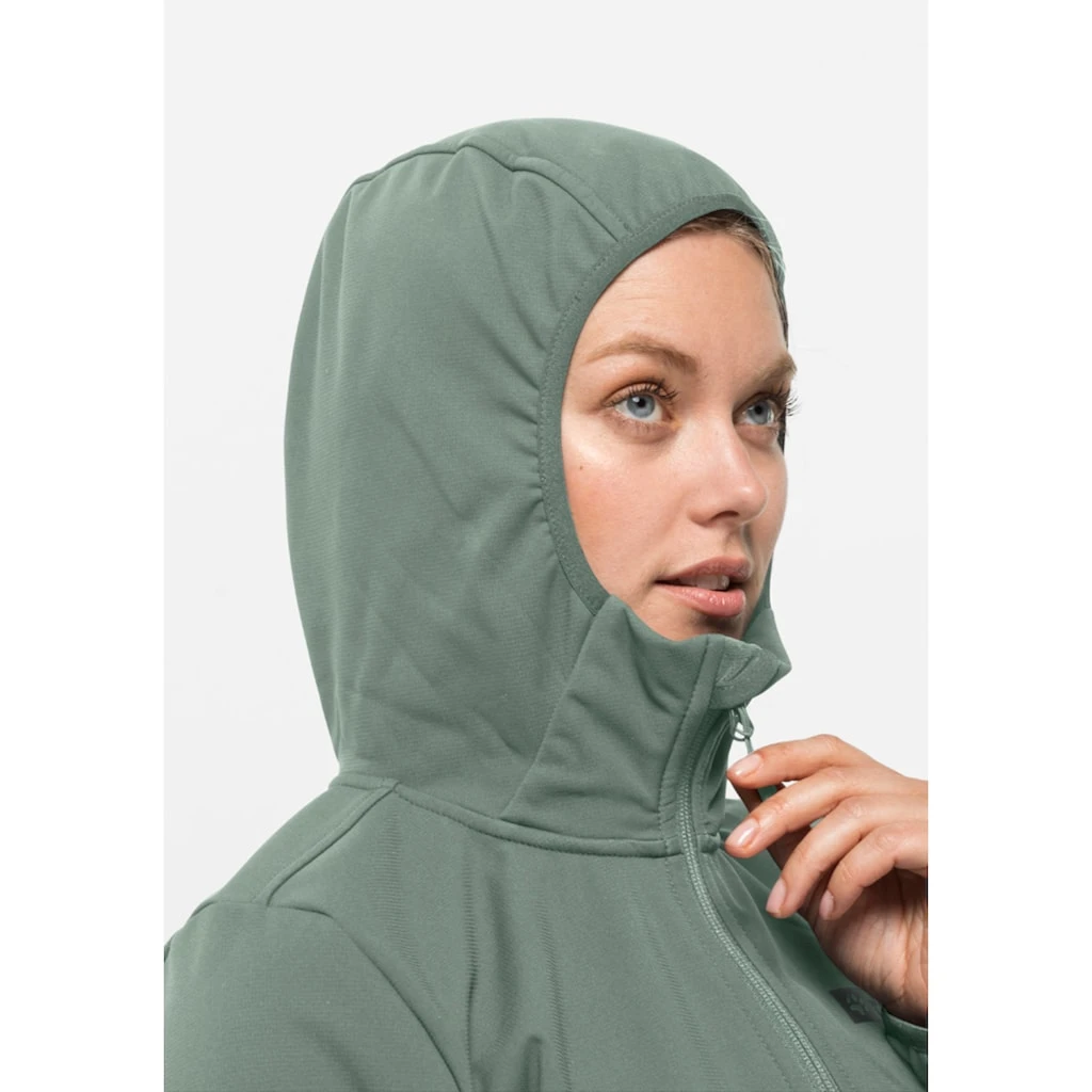 Jack Wolfskin Softshelljacke »BORNBERG HOODY W«, Mit Kapuze 5 Jack Wolfskin Softshelljacke »BORNBERG HOODY W«, Mit Kapuze – Bild 3