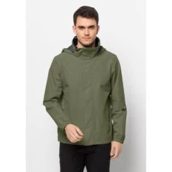 Jack Wolfskin Outdoorjacke »STORMY POINT 2L JKT M«, Mit Kapuze