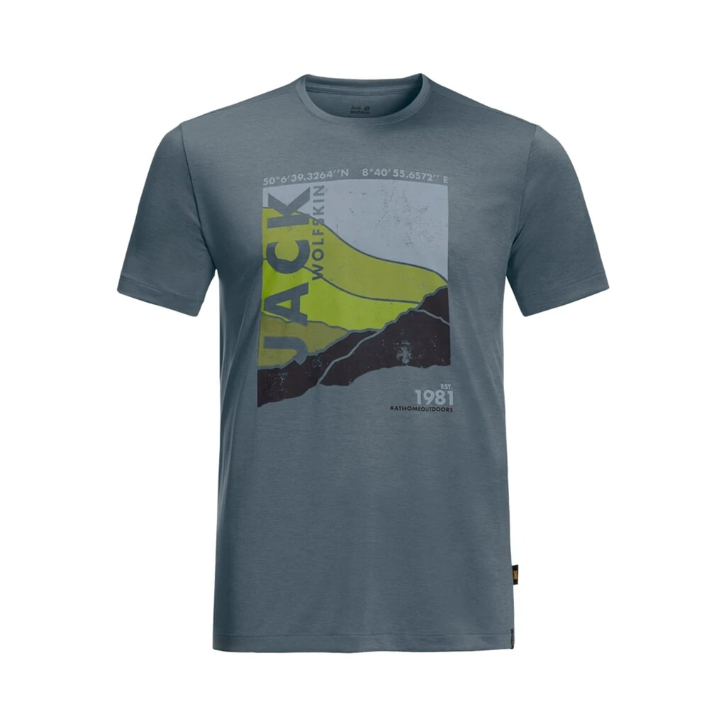 Jack Wolfskin Funktionsshirt »CROSSTRAIL GRAPHIC T M« 5 Jack Wolfskin Funktionsshirt »CROSSTRAIL GRAPHIC T M« – Bild 3