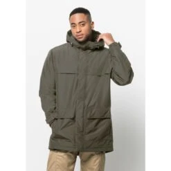 Jack Wolfskin Parka »WINTERLAGER PARKA M«, Mit Kapuze