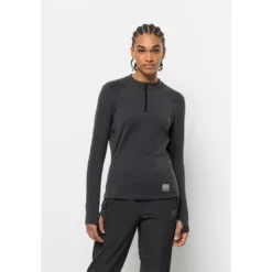 Jack Wolfskin Stehkragenpullover »BIKE COMMUTE HALFZIP W«