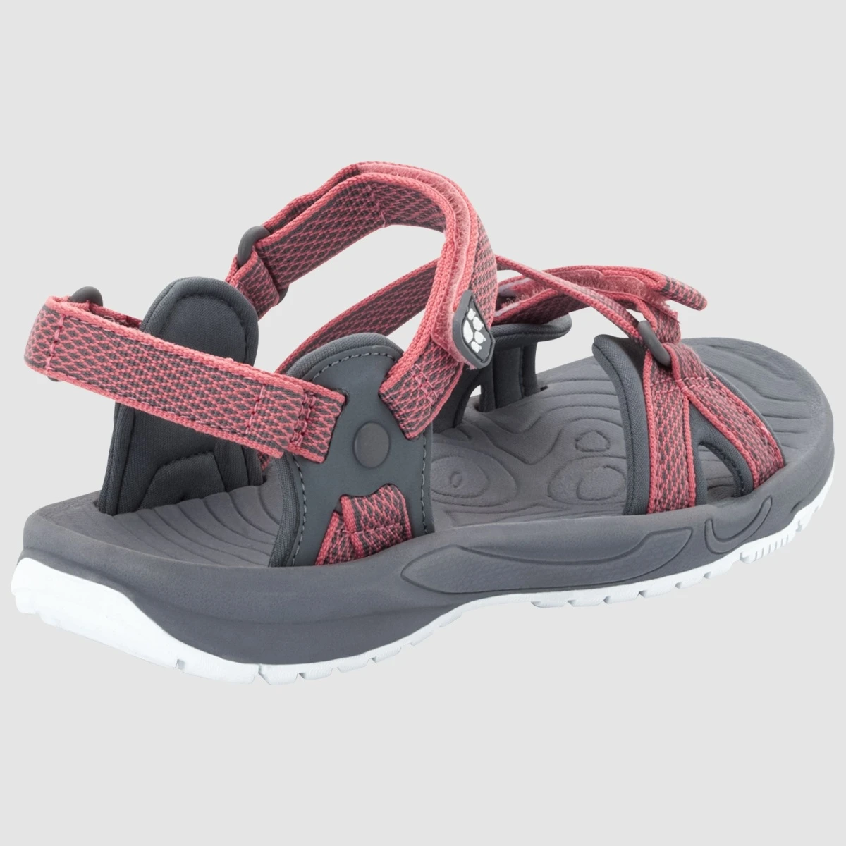 Jack Wolfskin Sandale Lakewood Ride Neoprenpolsterung Grau/rosa Damen 5 Jack Wolfskin Sandale Lakewood Ride Neoprenpolsterung Grau/rosa Damen – Bild 3