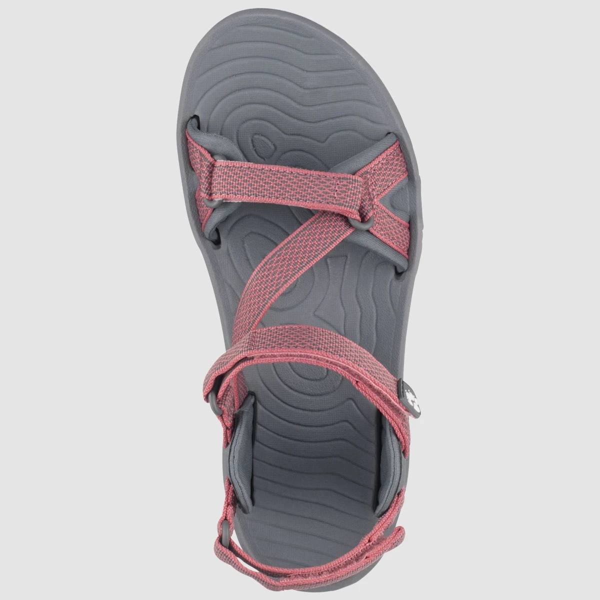 Jack Wolfskin Sandale Lakewood Ride Neoprenpolsterung Grau/rosa Damen 8 Jack Wolfskin Sandale Lakewood Ride Neoprenpolsterung Grau/rosa Damen – Bild 6
