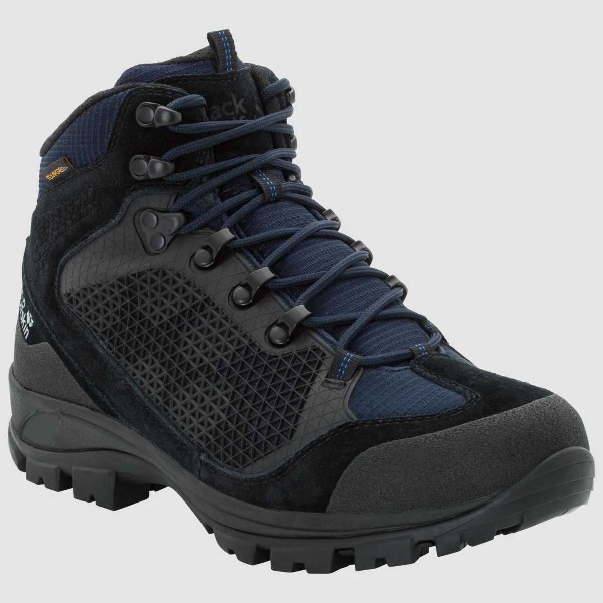 Jack Wolfskin All Terrain Pro Texapore Mid Dunkelblau Outdoorschuhe Herren 5 Jack Wolfskin All Terrain Pro Texapore Mid Dunkelblau Outdoorschuhe Herren – Bild 3