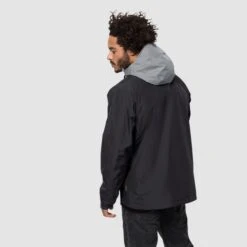Jack Wolfskin Ganzjahresjacke 365 Twentyfourseven 3in1 Schwarz Herren -Jack Wolfskin JACK WOLFSKIN 1112421 6000 365 twentyfourseven jacke 3 715x715 1