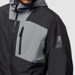 Jack Wolfskin Ganzjahresjacke 365 Twentyfourseven 3in1 Schwarz Herren -Jack Wolfskin JACK WOLFSKIN 1112421 6000 365 twentyfourseven jacke 6 715x715 1