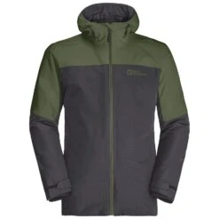 Jack Wolfskin Winterjacke Glaabach 3in1 (wasser- Und Winddicht, Atmungsaktiv, Mit Fleece-Innenjacke) Waldgrün Herren -Jack Wolfskin JACK WOLFSKIN 1115291 4129 JACKE GLAABACH 3IN1 9 922x922 1
