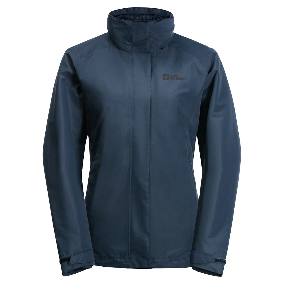Jack Wolfskin Ganzjahresjacke Geisshorn 3in1 2022 (wasser- Und Winddicht, Atmungsaktiv, Warm) Nachtblau Damen 3 Jack Wolfskin Ganzjahresjacke Geisshorn 3in1 2022 (wasser- Und Winddicht, Atmungsaktiv, Warm) Nachtblau Damen