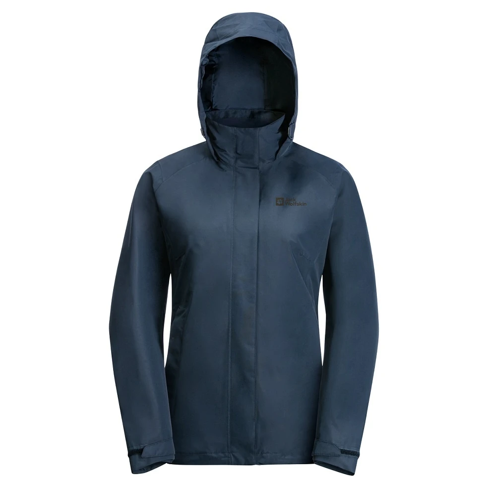 Jack Wolfskin Ganzjahresjacke Geisshorn 3in1 2022 (wasser- Und Winddicht, Atmungsaktiv, Warm) Nachtblau Damen 4 Jack Wolfskin Ganzjahresjacke Geisshorn 3in1 2022 (wasser- Und Winddicht, Atmungsaktiv, Warm) Nachtblau Damen – Bild 2