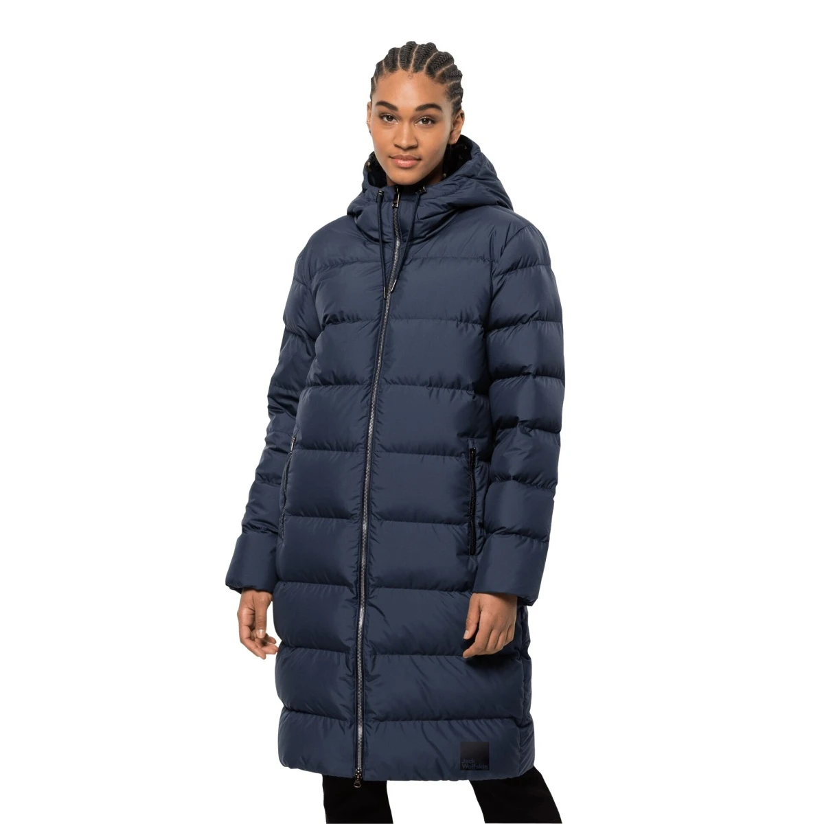 Jack Wolfskin Winter-Daunenmantel Frozen Palace Coat (winddicht,wasserabweisend,PFC-frei) 2022 Dunkelblau Damen 3 Jack Wolfskin Winter-Daunenmantel Frozen Palace Coat (winddicht,wasserabweisend,PFC-frei) 2022 Dunkelblau Damen