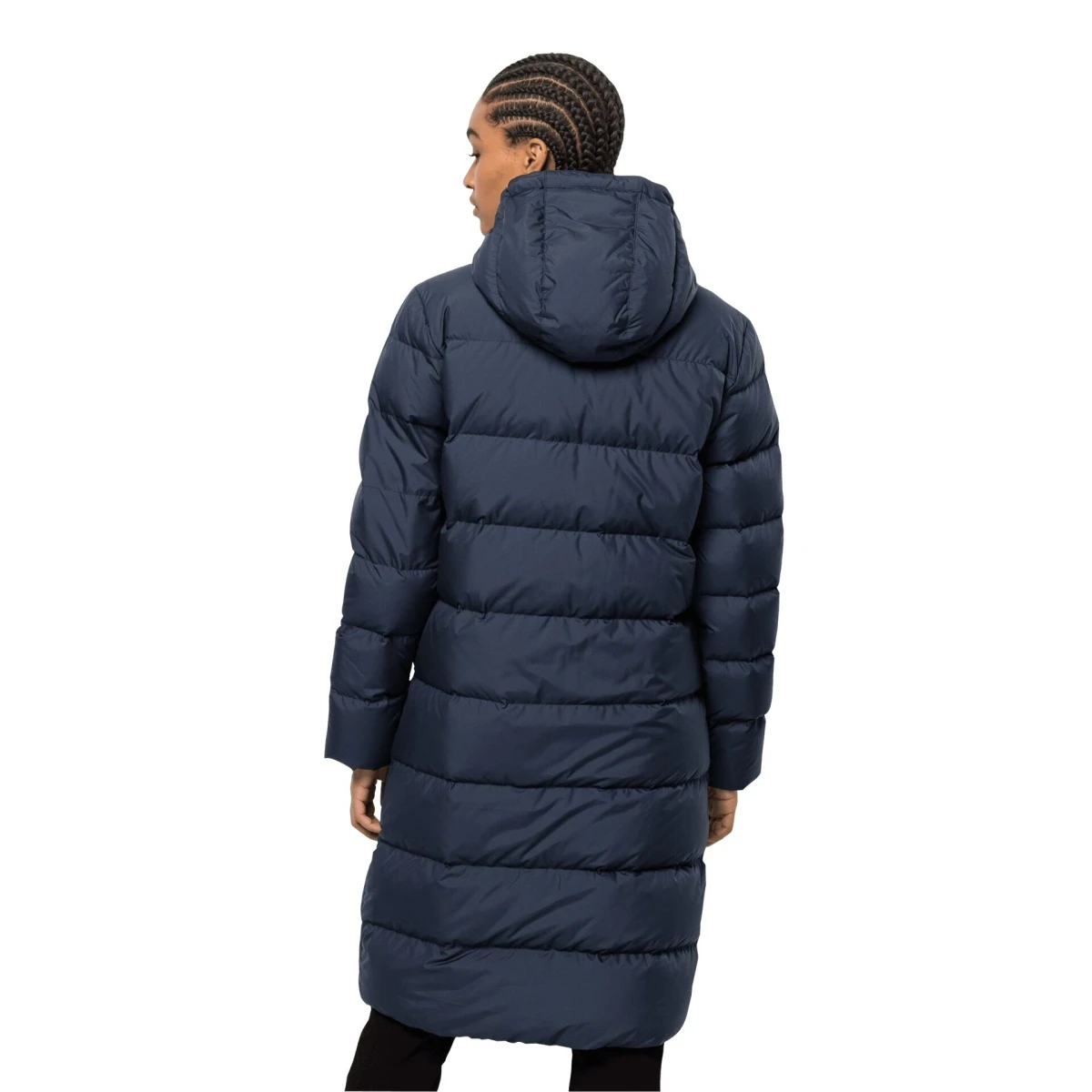 Jack Wolfskin Winter-Daunenmantel Frozen Palace Coat (winddicht,wasserabweisend,PFC-frei) 2022 Dunkelblau Damen 4 Jack Wolfskin Winter-Daunenmantel Frozen Palace Coat (winddicht,wasserabweisend,PFC-frei) 2022 Dunkelblau Damen – Bild 2
