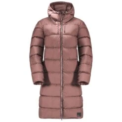 Jack Wolfskin Winter-Daunenmantel Frozen Palace Coat (winddicht,wasserabweisend,PFC-frei) 2022 Rosa Damen -Jack Wolfskin JACK WOLFSKIN 1204132 3068 JACKE MANTEL frozen palace 3 1200x1200 1