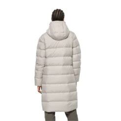 Jack Wolfskin Winter-Daunenmantel Frozen Palace Coat (winddicht,wasserabweisend,PFC-frei) 2022 Perlenweiss Damen -Jack Wolfskin JACK WOLFSKIN 1204132 5062 JACKE MANTEL frozen palace 3 1200x1200 1