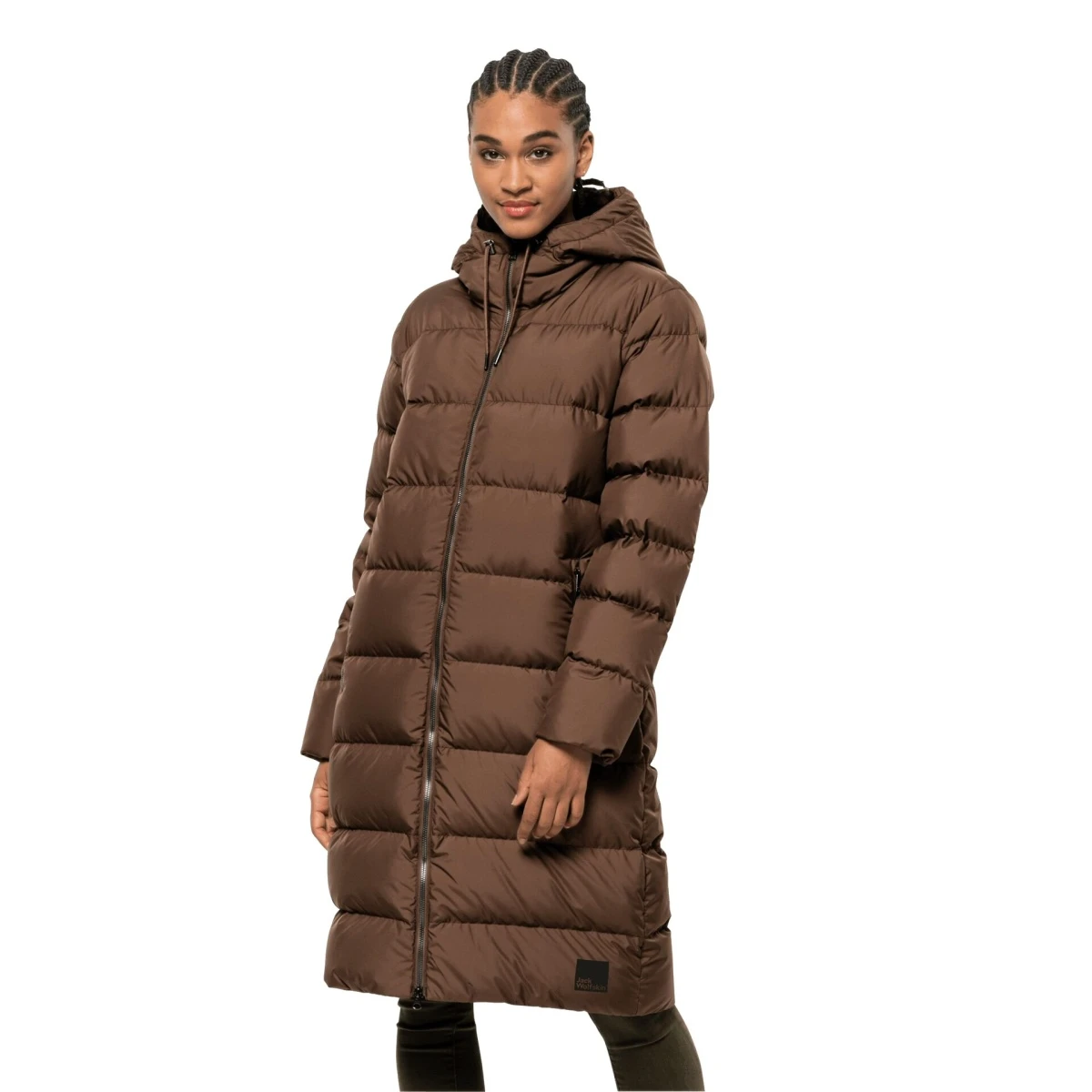 Jack Wolfskin Winter-Daunenmantel Frozen Palace Coat (winddicht,wasserabweisend,PFC-frei) Braun Damen 3 Jack Wolfskin Winter-Daunenmantel Frozen Palace Coat (winddicht,wasserabweisend,PFC-frei) Braun Damen
