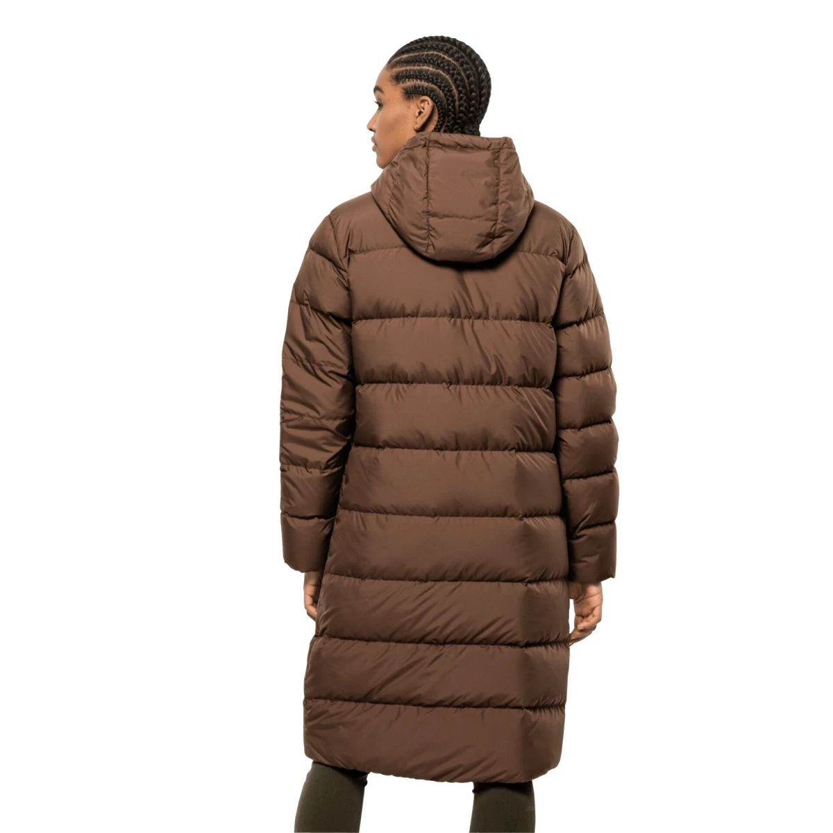 Jack Wolfskin Winter-Daunenmantel Frozen Palace Coat (winddicht,wasserabweisend,PFC-frei) Braun Damen 4 Jack Wolfskin Winter-Daunenmantel Frozen Palace Coat (winddicht,wasserabweisend,PFC-frei) Braun Damen – Bild 2