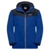 Jack Wolfskin Winterjacke Snowfrost 3in1 (wasser- Und Winddicht, Warme Fleece-Innenjacke) Blau Kinder