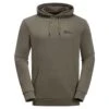 Jack Wolfskin Kapuzenpullover Essential (Bio-Baumwolle) 2022 Olive Herren -Jack Wolfskin JACK WOLFSKIN 1710222 4550 HOODIE ESSENTIALS 1 984x984 1
