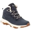 Jack Wolfskin Winterschuhe Everquest Mid Texapore (warm, Wasserdicht, PFC-Frei) Dunkelblau Damen