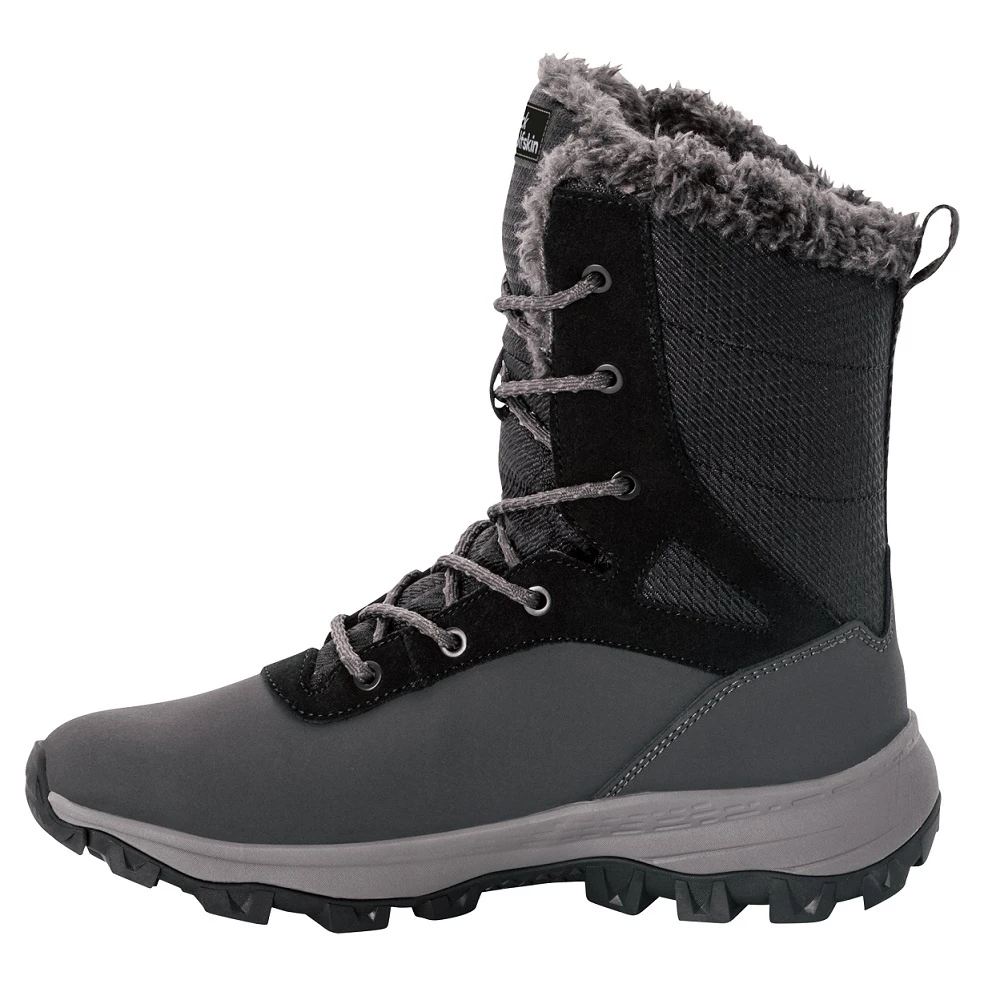 Jack Wolfskin Winterschuhe Everquest Snow High Texapore (warm, Wasserdicht, PFC-Frei) Schwarz Damen 5 Jack Wolfskin Winterschuhe Everquest Snow High Texapore (warm, Wasserdicht, PFC-Frei) Schwarz Damen – Bild 3