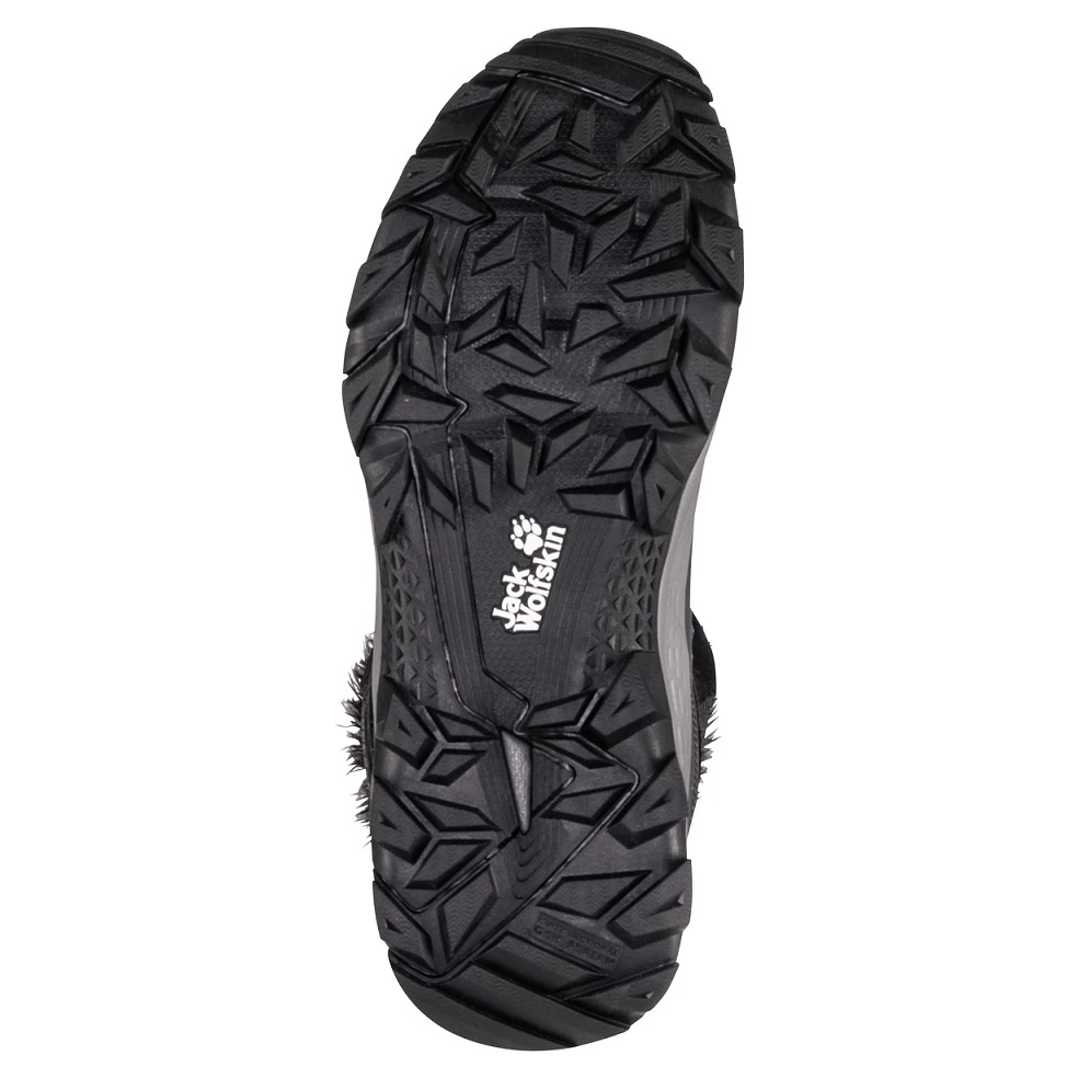 Jack Wolfskin Winterschuhe Everquest Snow High Texapore (warm, Wasserdicht, PFC-Frei) Schwarz Damen 7 Jack Wolfskin Winterschuhe Everquest Snow High Texapore (warm, Wasserdicht, PFC-Frei) Schwarz Damen – Bild 5
