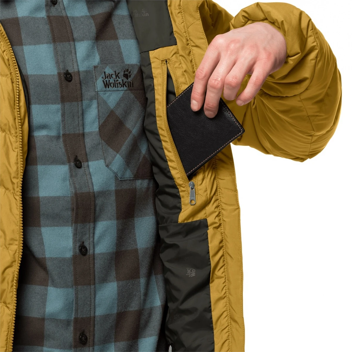 Jack Wolfskin Winterjacke Fairmont (sehr Warm, Winddicht) Hellbraun Herren 6 Jack Wolfskin Winterjacke Fairmont (sehr Warm, Winddicht) Hellbraun Herren – Bild 4