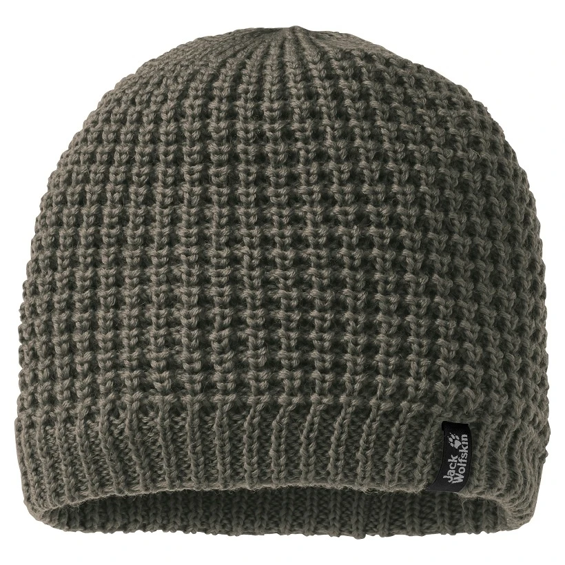 Jack Wolfskin Mütze (Beanie) Milton Cap - Warme Strickmütze Mit Thermofutter - Braungrün Damen 3 Jack Wolfskin Mütze (Beanie) Milton Cap - Warme Strickmütze Mit Thermofutter - Braungrün Damen – Bild 2
