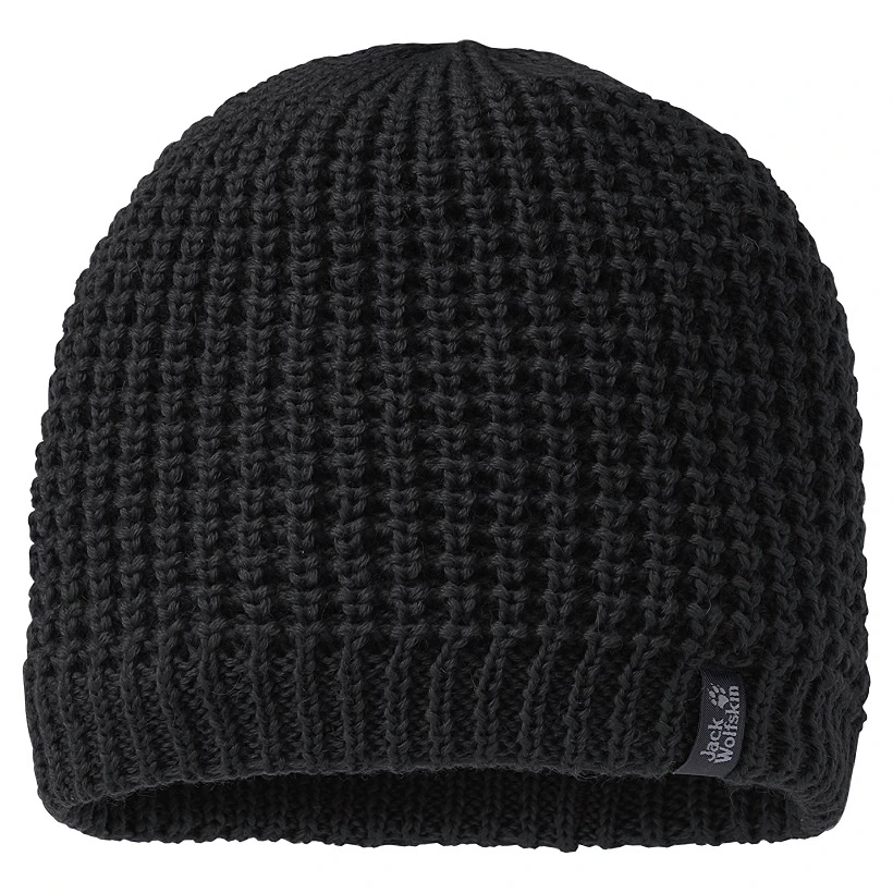 Jack Wolfskin Mütze (Beanie) Milton Cap - Warme Strickmütze Mit Thermofutter - Schwarz Damen 4 Jack Wolfskin Mütze (Beanie) Milton Cap - Warme Strickmütze Mit Thermofutter - Schwarz Damen – Bild 2