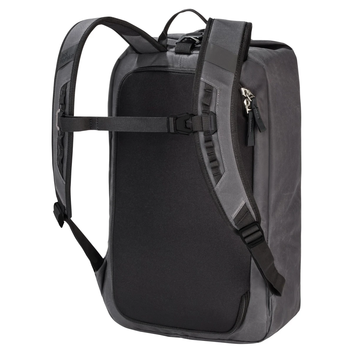 Jack Wolfskin Tagesrucksack Traveltopia Weekender (für Reisen Und Alltag, Robust) Phantomgrau 30 Liter 4 Jack Wolfskin Tagesrucksack Traveltopia Weekender (für Reisen Und Alltag, Robust) Phantomgrau 30 Liter – Bild 2